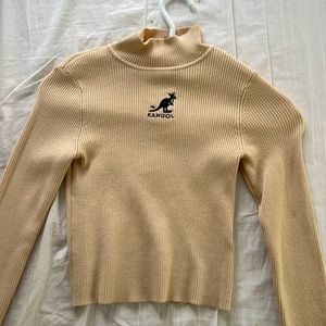 KANGOL nude turtle neck